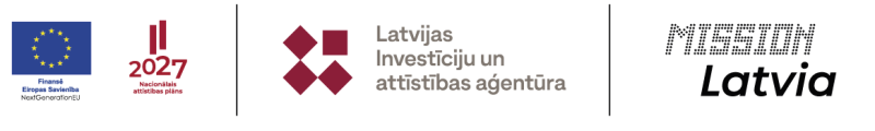 Finansē ES, NAP, LIAA un Mission Latvia logo