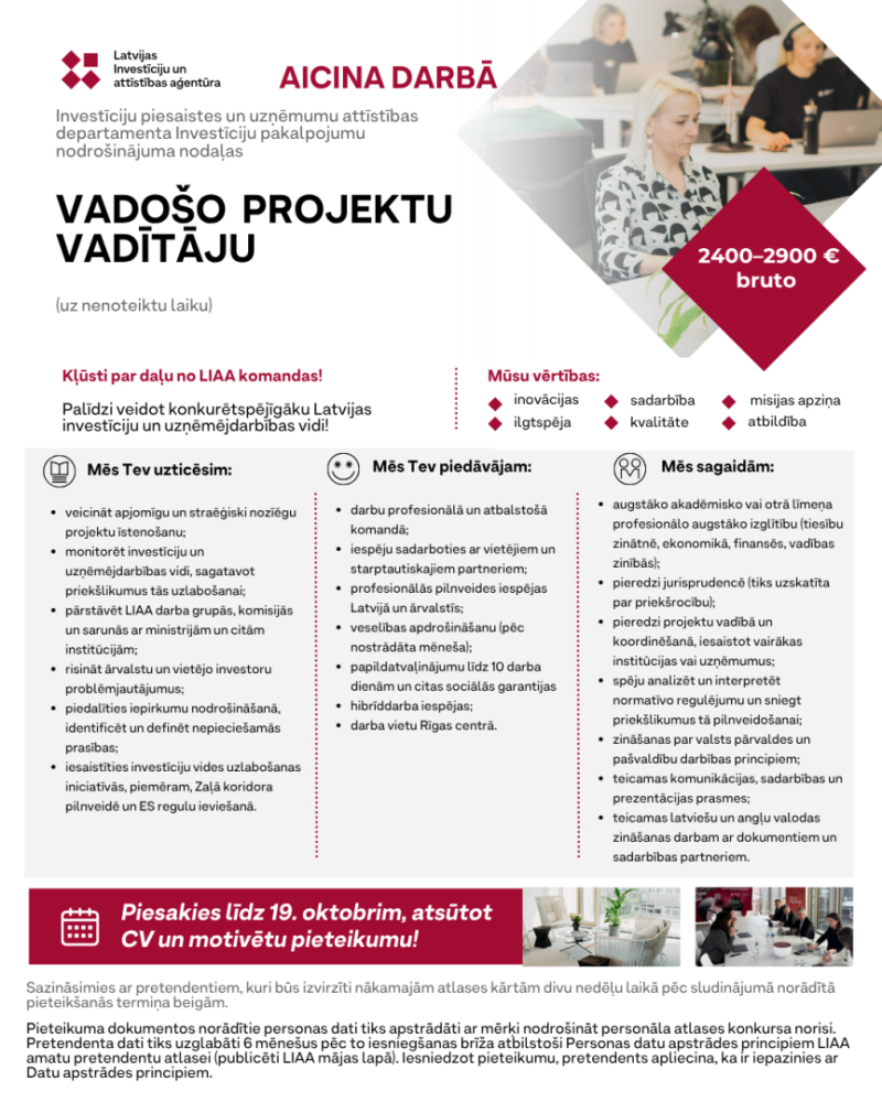 Vadošais projektu vadītājs