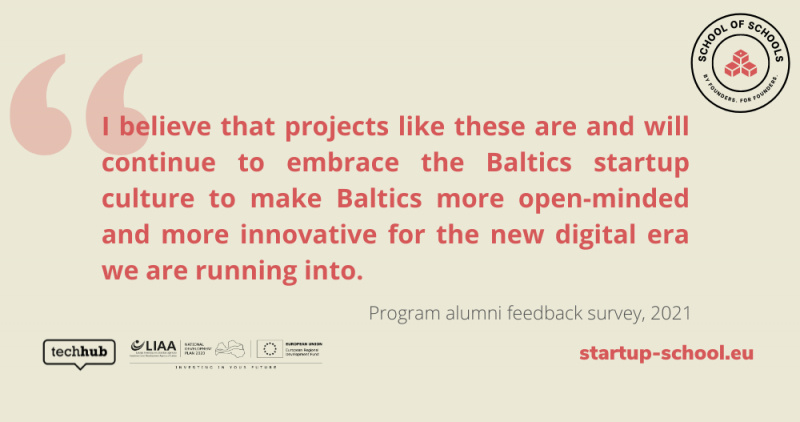 Quote from 2021 training graduates
