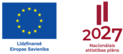 Līdzfinansē Eiropas Savienība un NAP 2027 logo ansamblis