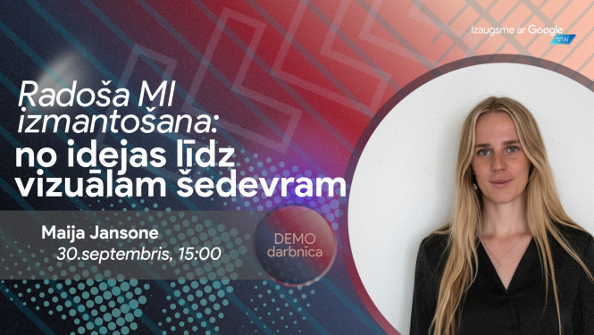 Izaugsme ar Google - pasākuma vizuālis