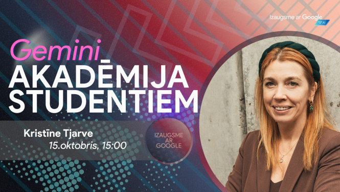 Izaugsme ar Google - pasākuma vizuālis