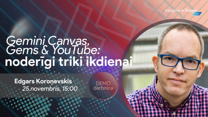Izaugsme ar Google - pasākuma vizuālis