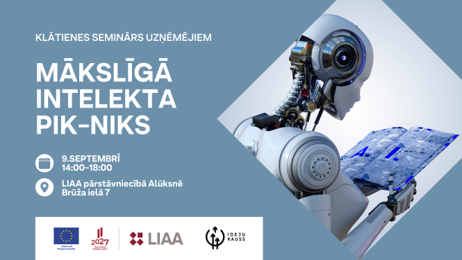 Mākslīgā intelekta PIK-NIKS uzņēmējiem Alūksnē