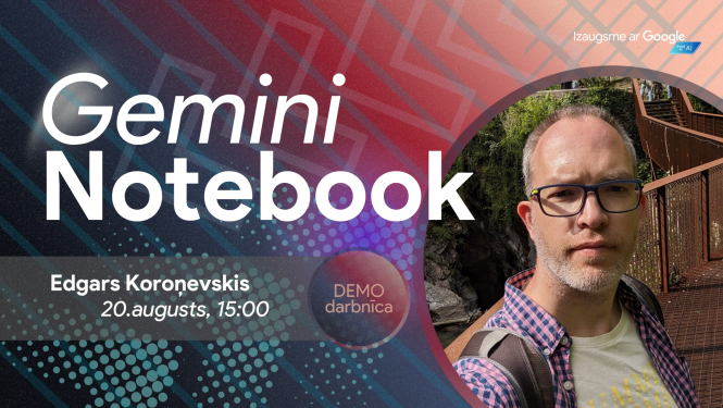 Izaugsme ar Google - Gemini Notebook