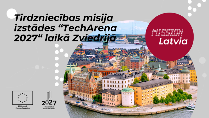 Tirdzniecības misija izstādes “TechArena 2027“ laikā Zviedrijā