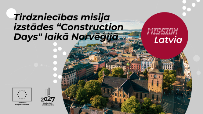 Tirdzniecības misija izstādes “Construction Days" laikā Norvēģijā