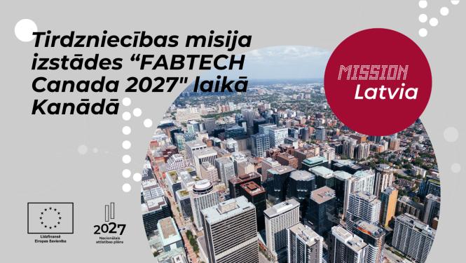 Tirdzniecības misija izstādes “FABTECH Canada 2027" laikā Kanādā