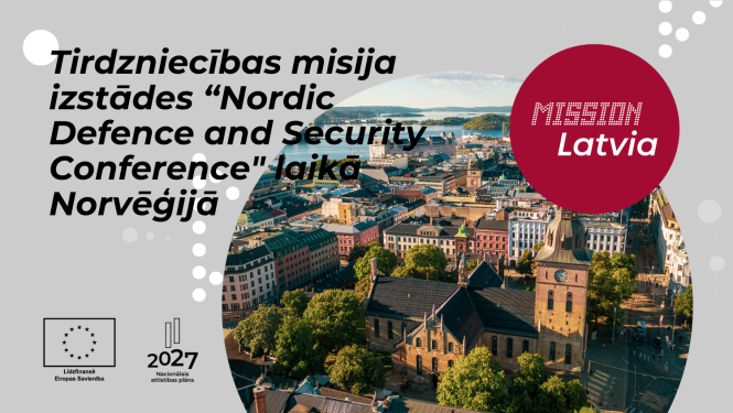Tirdzniecības misija izstādes “Nordic Defence and Security Conference" laikā Norvēģijā