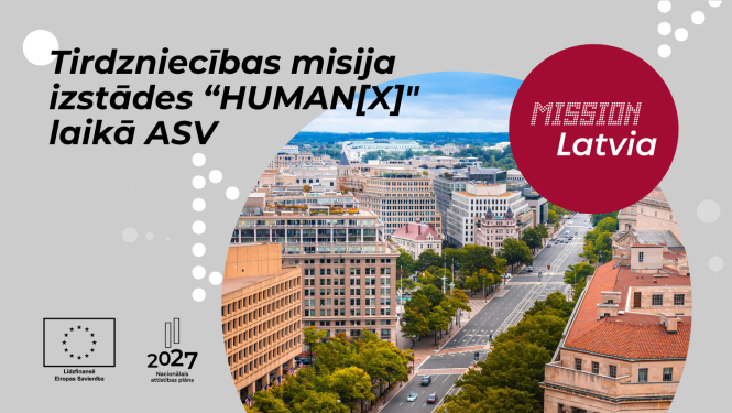 Tirdzniecības misija izstādes “HUMAN[X]" laikā ASV