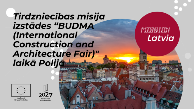 Tirdzniecības misija izstādes “BUDMA (International Construction and Architecture Fair)" laikā  Polijā