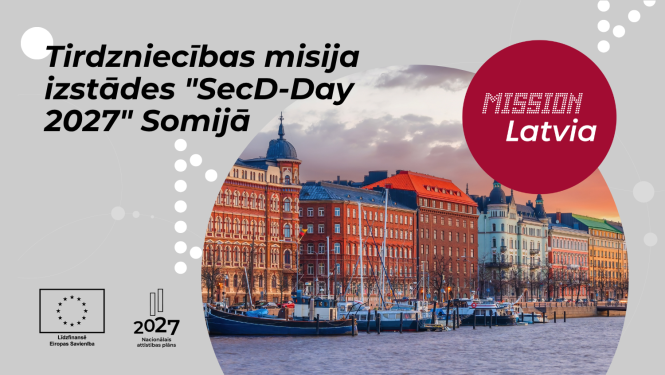 Tirdzniecības misija izstādes "SecD-Day 2027" Somijā