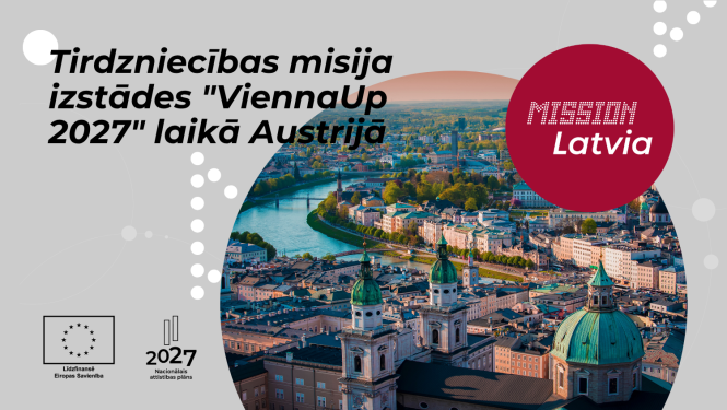Tirdzniecības misija izstādes "ViennaUp 2027" laikā Austrijā