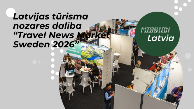 Latvijas tūrisma nozares dalība “Travel News Market Sweden 2026”