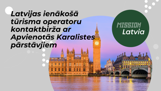 Latvijas ienākošā tūrisma operatoru kontaktbirža ar Apvienotās karalistes tūrisma aģentūru pārstāvjiem