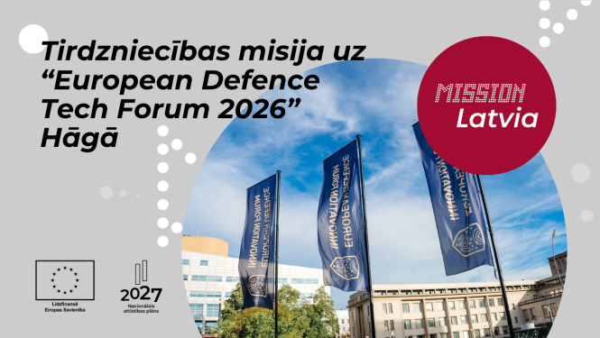 Tirdzniecības misija uz “European Defence Tech Forum 2026” Hāgā