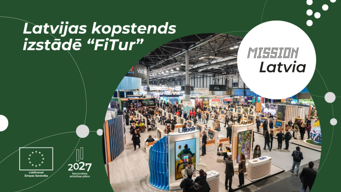 Latvijas kopstends izstādē “FiTur 2027”