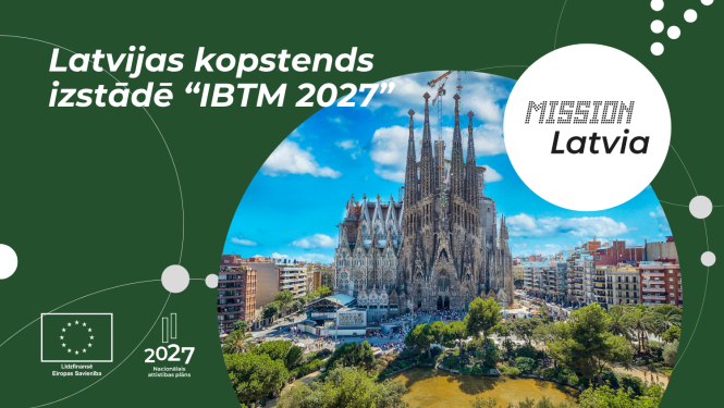 Nacionālais stends izstādē "IBTM 2027"