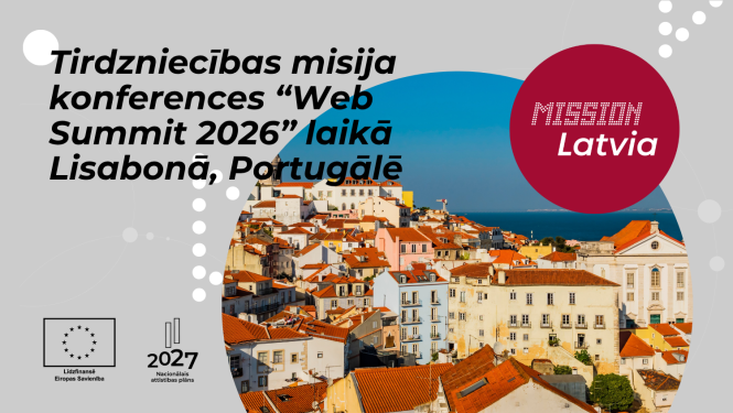 Tirdzniecības misija konferences “Web Summit 2026” laikā Lisabonā, Portugālē