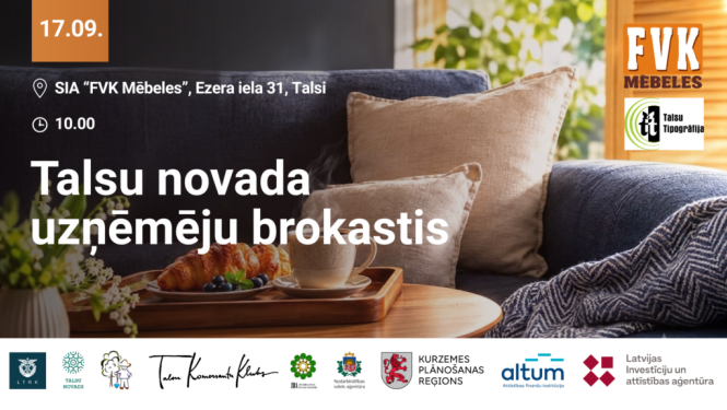 Talsu novada uzņēmēju brokastis