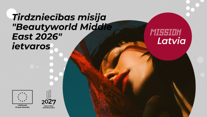 Tirdzniecības misija izstādes “Beautyworld Middle East 2026” laikā