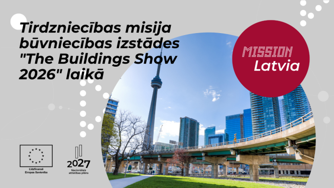 Tirdzniecības misija būvniecības izstādes "The Buildings Show 2026" laikā