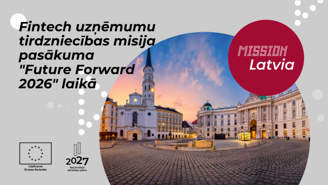 Vīne, Austrija. Tekstā "Fintech uzņēmumu tirdzniecības misija pasākuma "Future Forward 2026" laikā"