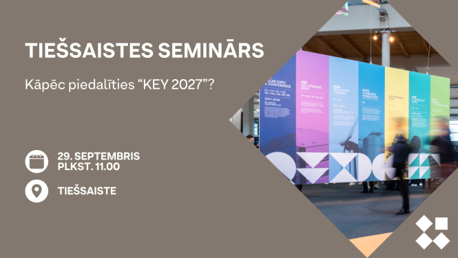 Tiešsaistes seminārs: Kāpēc piedalīties "Key 2027"?