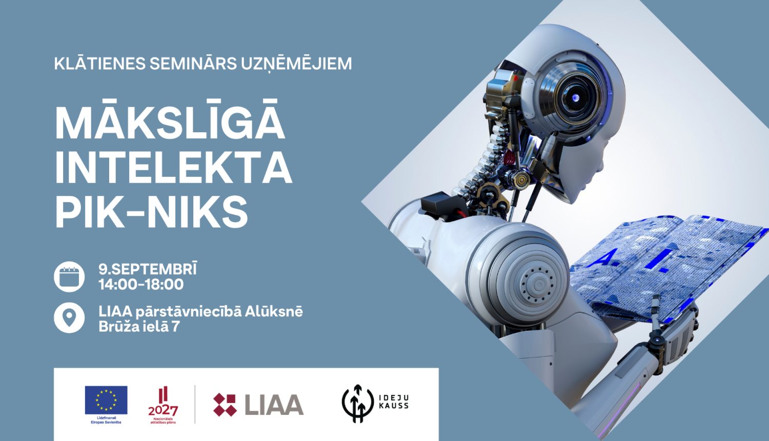Mākslīgā intelekta PIK-NIKS uzņēmējiem Alūksnē