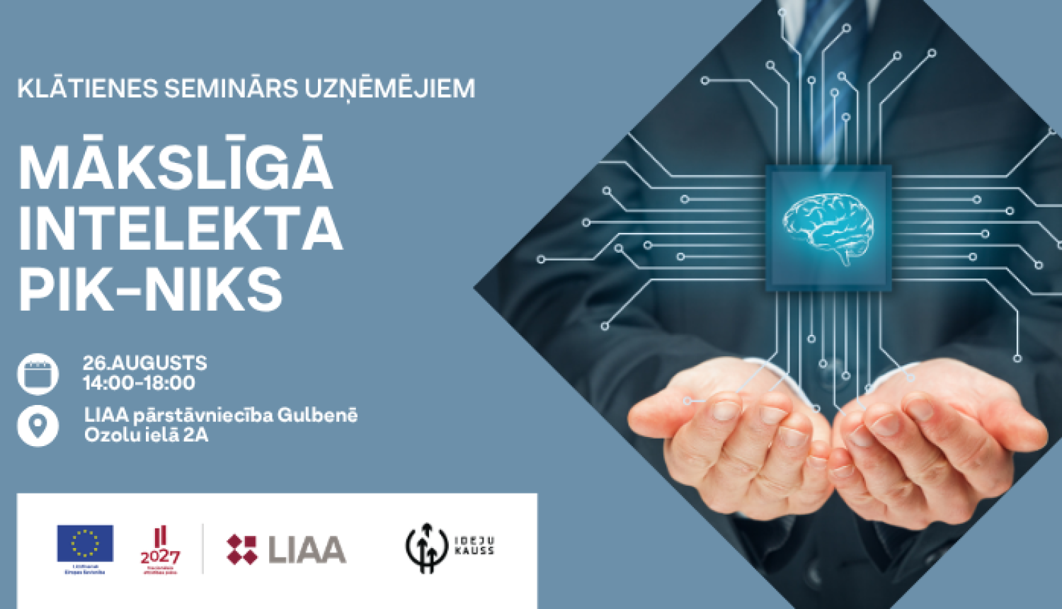 Mākslīgā intelekta PIK-NIKS uzņēmējiem Gulbenē