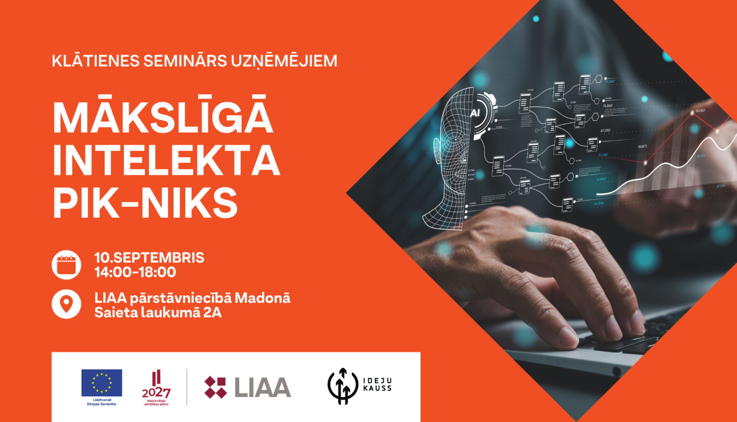 Mākslīgā intelekta PIK-NIKS uzņēmējiem Madonā