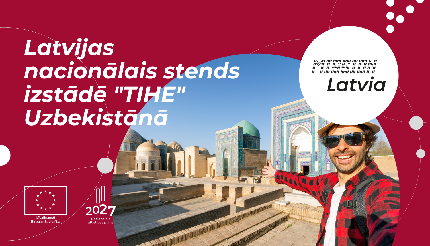 Latvijas nacionālais stends izstādē "TIHE" Uzbekistānā