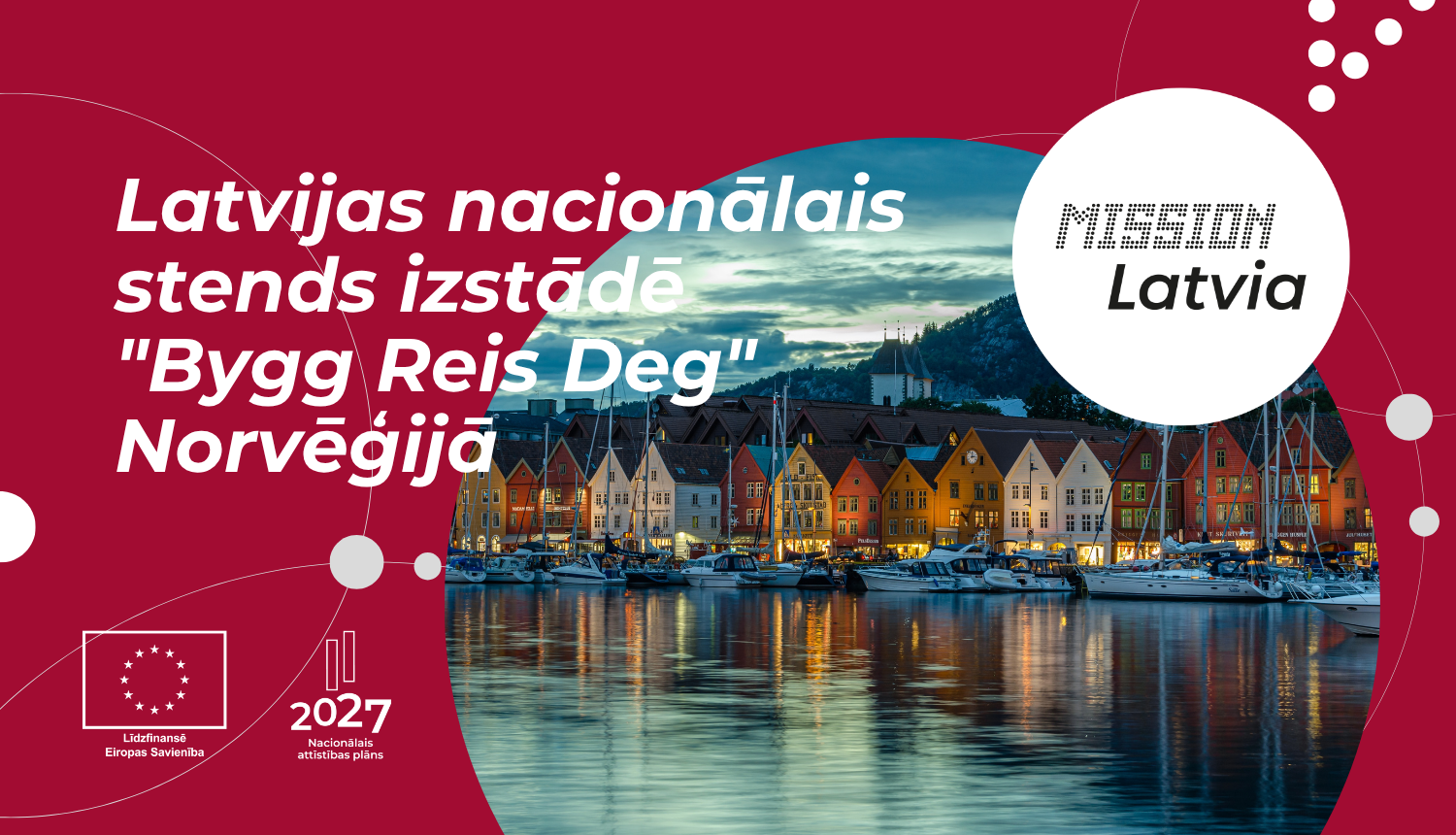 Latvijas nacionālais stends izstādē "Bygg Reis Deg" Norvēģijā