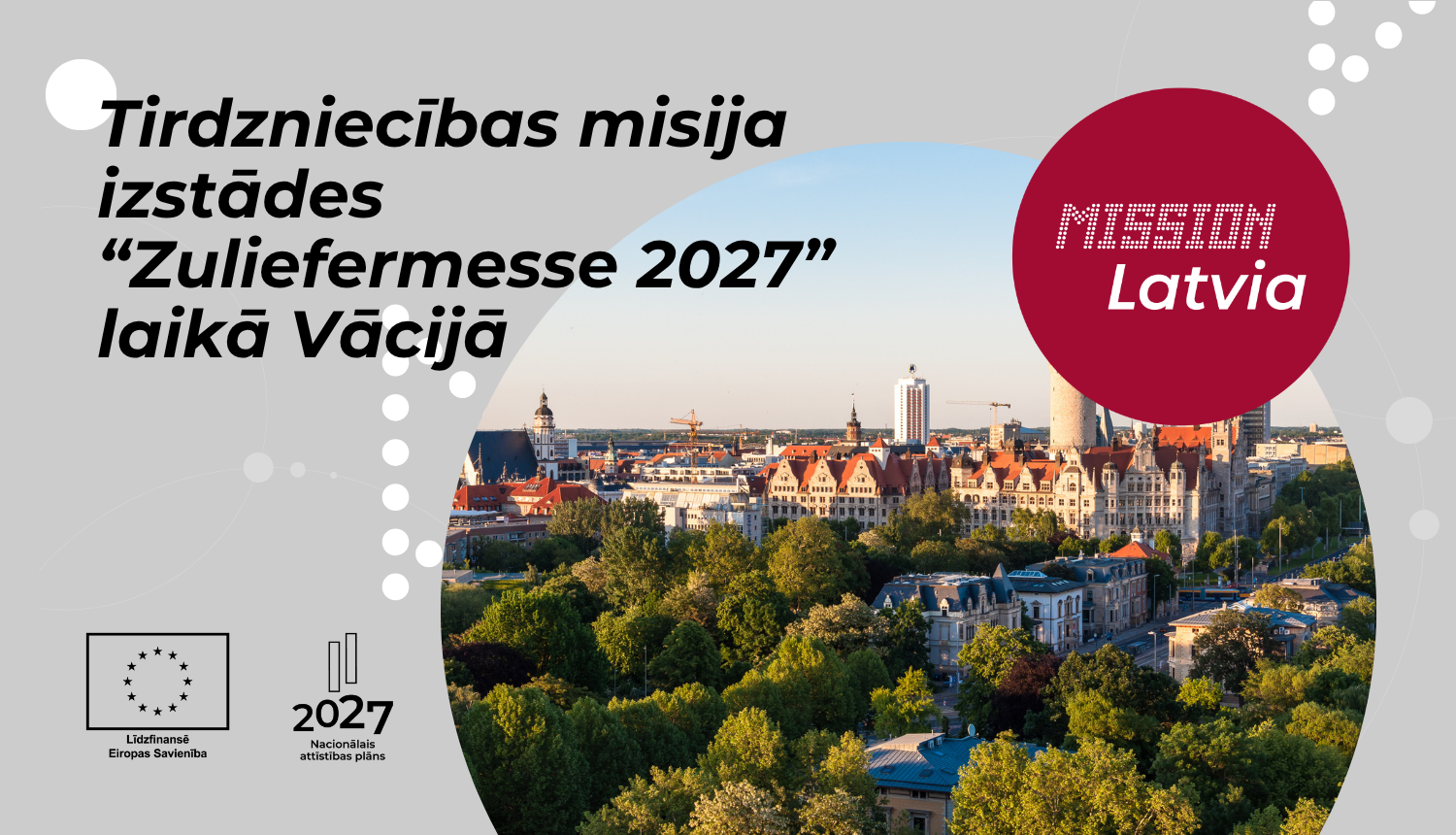 Tirdzniecības misija izstādes “Zuliefermesse 2027” laikā Vācijā