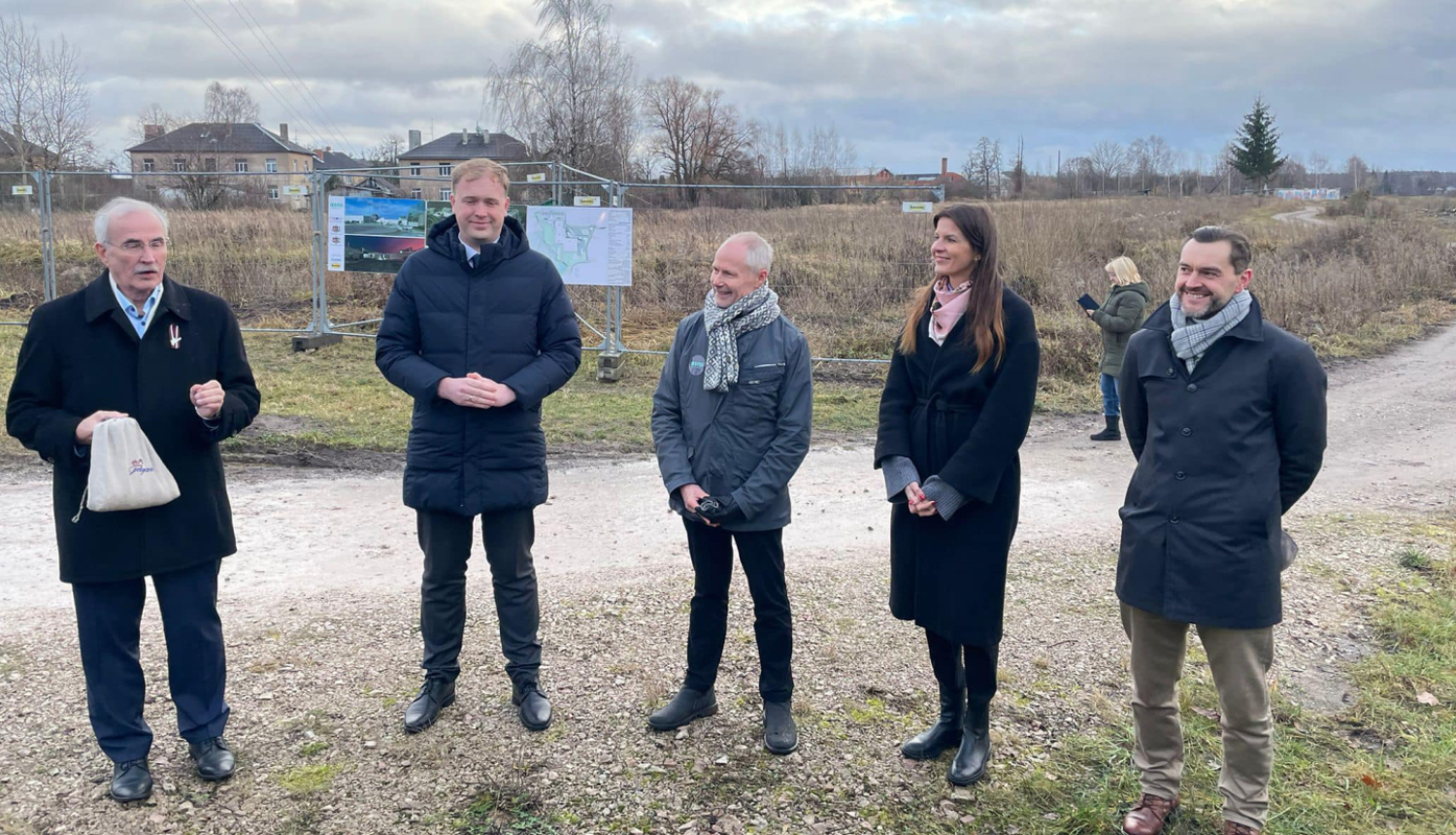 Atklāj zirņu proteīna rūpnīcas būvlaukumu Jelgavā