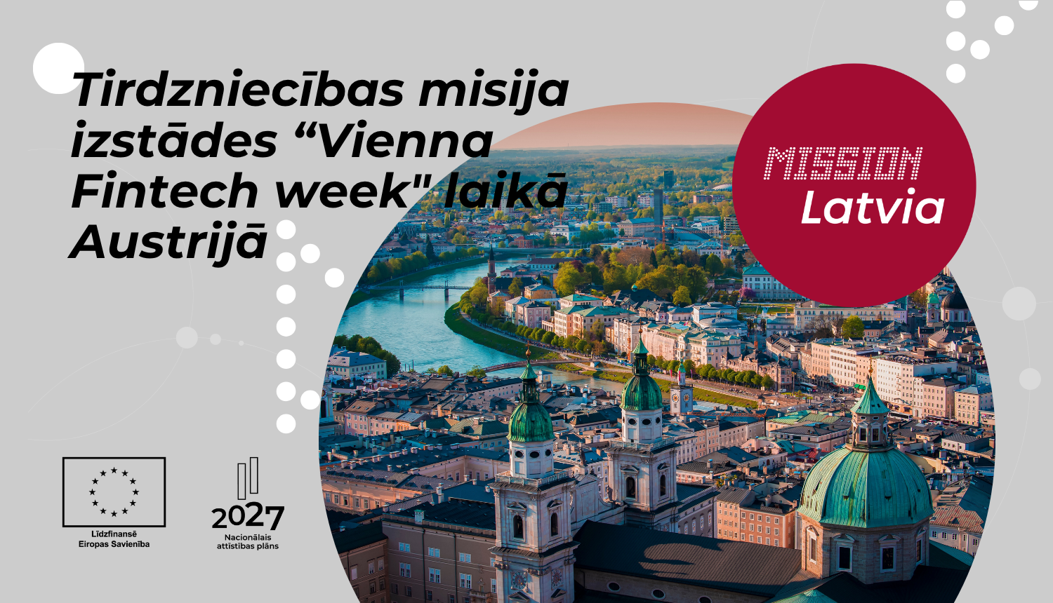 Tirdzniecības misija izstādes “Vienna Fintech week" laikā Austrijā