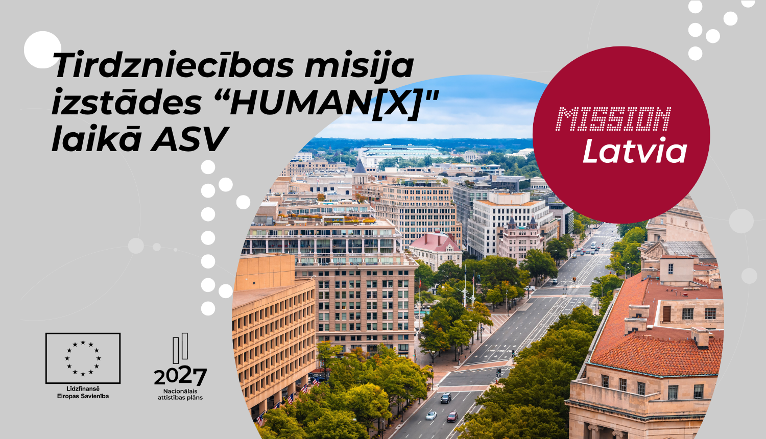 Tirdzniecības misija izstādes “HUMAN[X]" laikā ASV