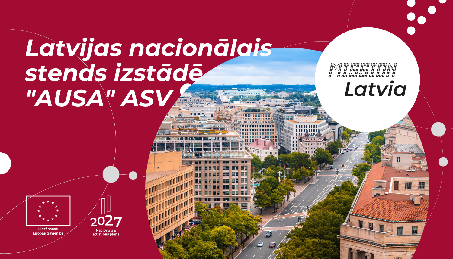 Latvijas nacionālais stends izstādē "AUSA" ASV