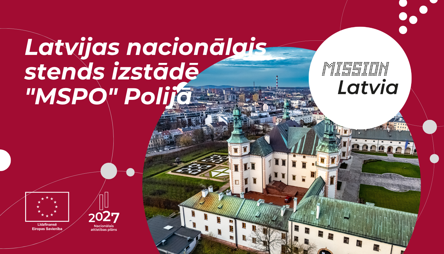 Latvijas nacionālais stends izstādē "MSPO" Polijā