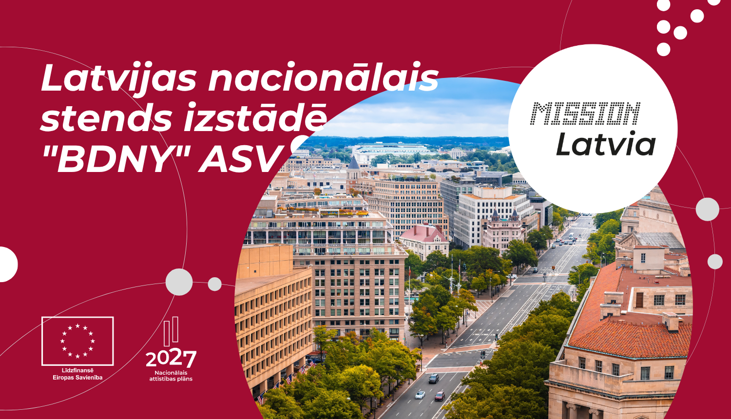 Latvijas nacionālais stends izstādē "BDNY" ASV