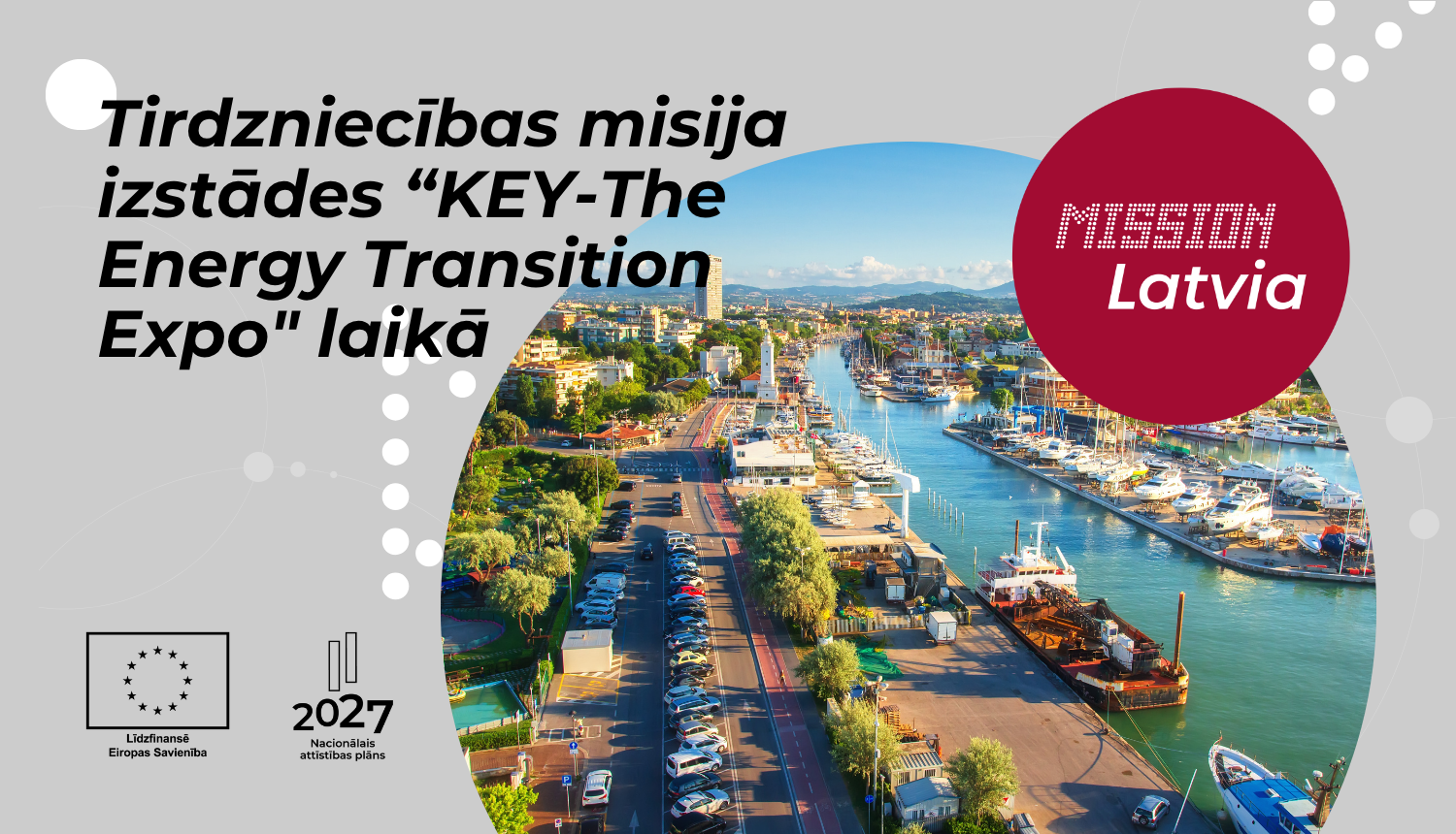 Tirdzniecības misija izstādes “KEY-The Energy Transition Expo" laikā Itālijā