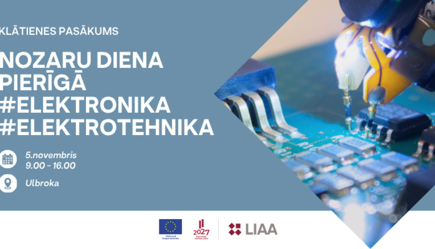 Nozaru diena Pierīgā #Elektronika #Elektrotehnika