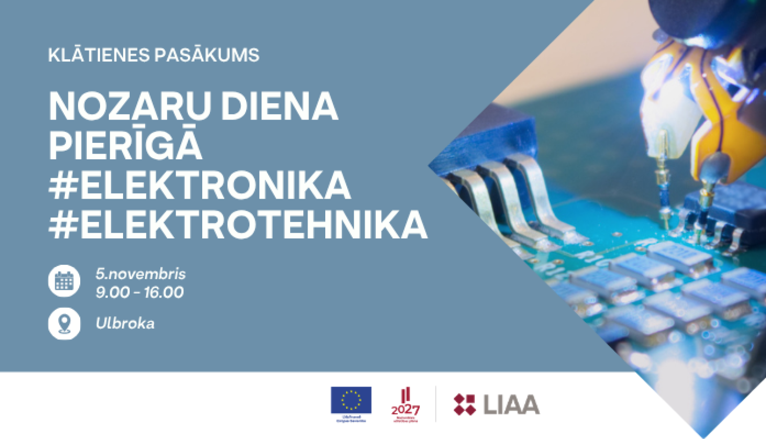 Nozaru diena Pierīgā #Elektronika #Elektrotehnika