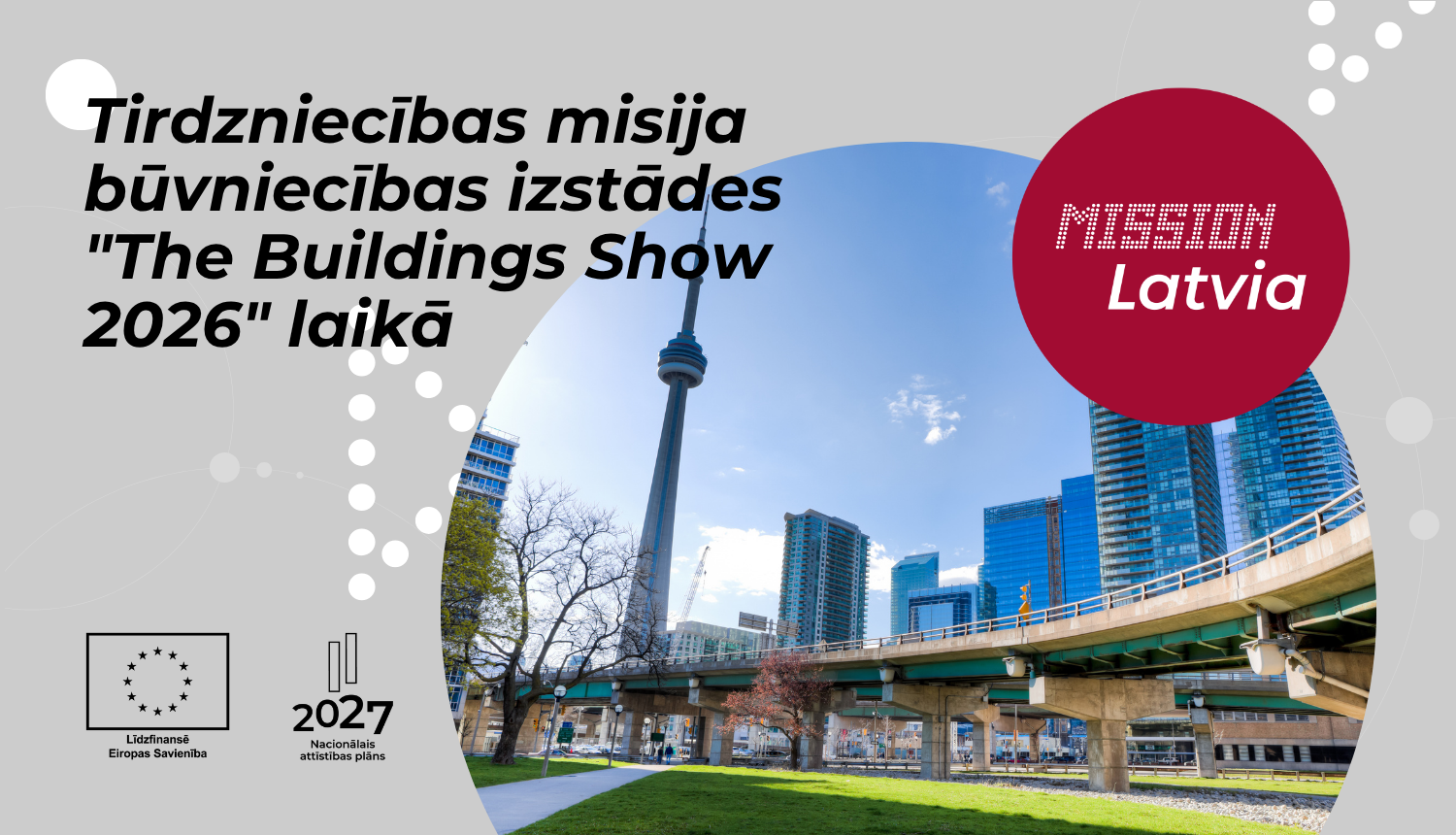 Tirdzniecības misija būvniecības izstādes "The Buildings Show 2026" laikā