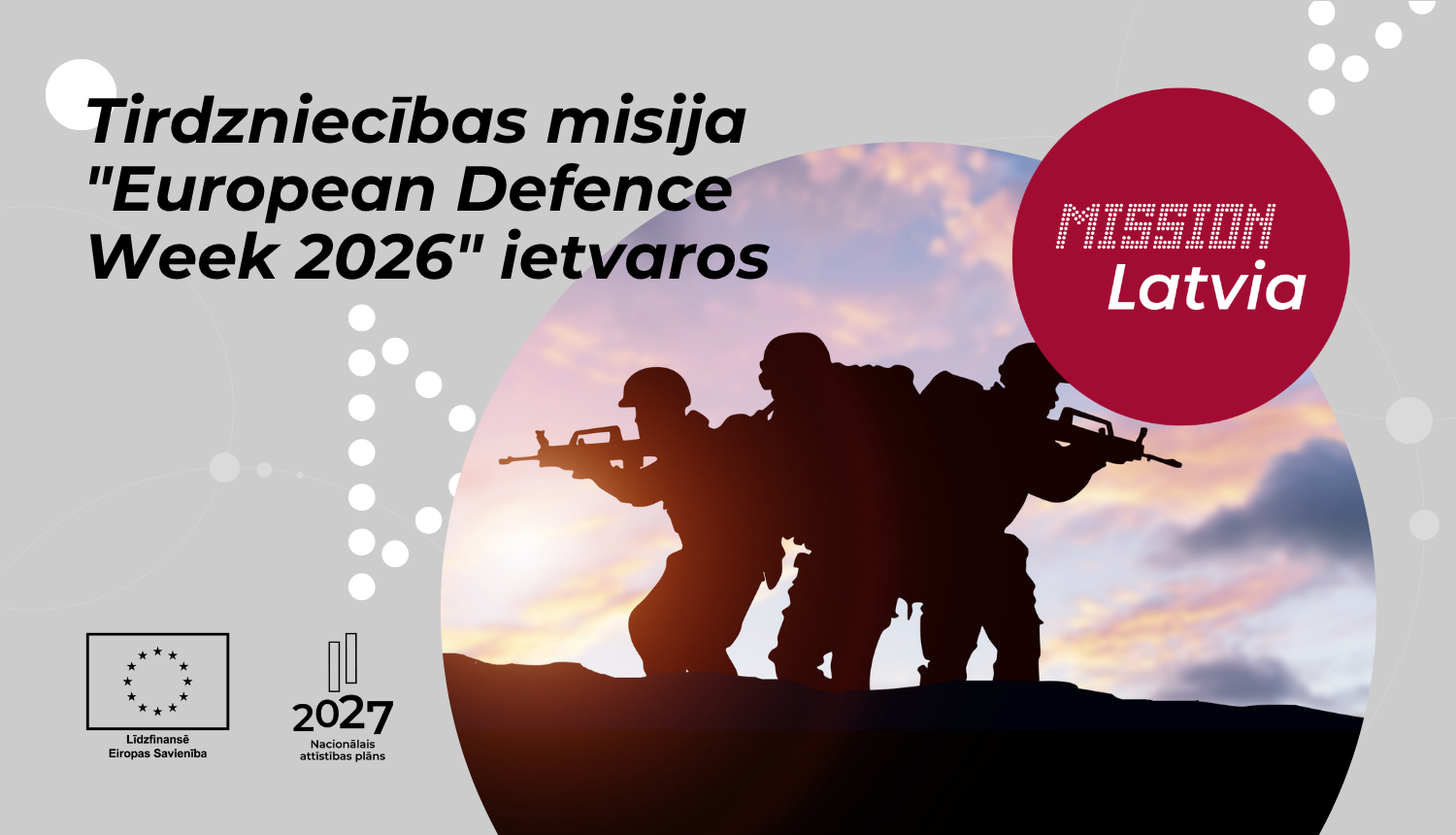 Tirdzniecības misija "European Defence Week 2026" ietvaros