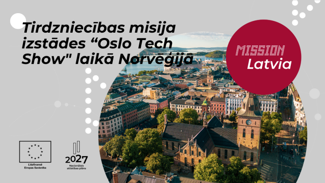 Tirdzniecības misija izstādes “Oslo Tech Show" laikā Norvēģijā