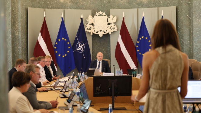 31.07.2026. Ministru prezidents Andris Kulbergs vada Lielo un stratēģiski nozīmīgo investīciju projektu koordinācijas padomes sēdi.