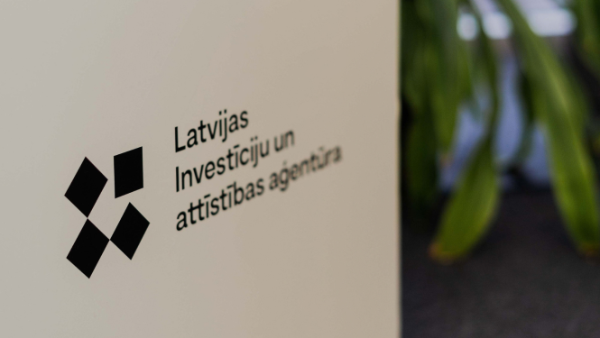 LAtvijas Investīciju un attīstības aģentūras logo uz balta fona