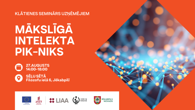 Mākslīgā intelekta PIK-NIKS uzņēmējiem Jēkabpilī