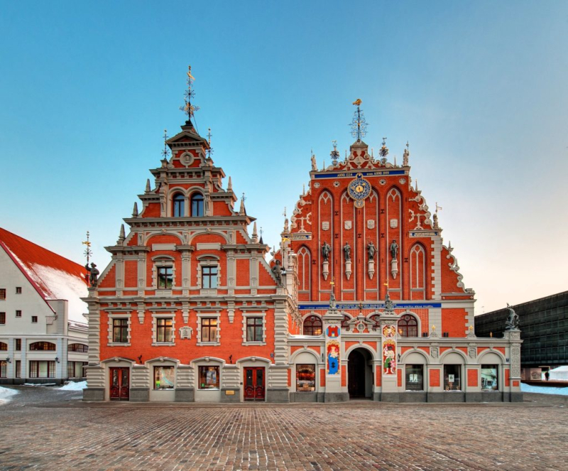 The House of the Blackheads in Riga Old Town (Pic: James Ruddy)